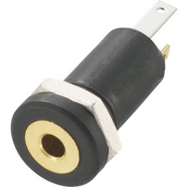 2,5 mm-es jack aljzat, 3 pól., sztereo, TRU COMPONENTS 1572251 2,5 mm-es jack aljzat, 3 pól., sztereo, TRU COMPONENTS 1572251