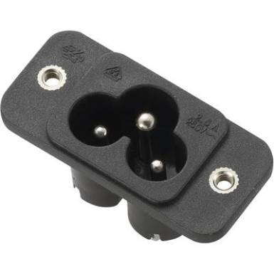 Műszercsatlakoz&oacute; dug&oacute;, be&eacute;p&iacute;thető, C6, TRU COMPONENTS