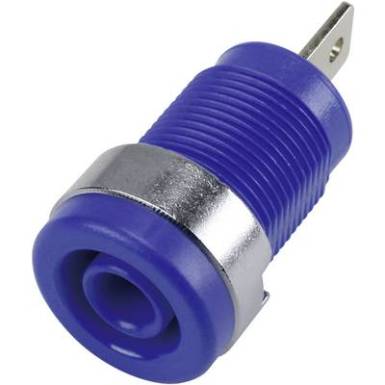 Be&eacute;p&iacute;thető, biztons&aacute;gi ban&aacute;n aljzat, ? 4 mm, k&eacute;k, TRU COMPONENTS