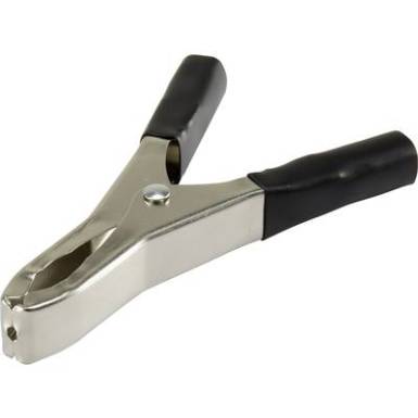 Krokodilcsipesz, piros, 50A, 100 mm, Tru Components Krokodilcsipesz, piros, 50A, 100 mm, Tru Components