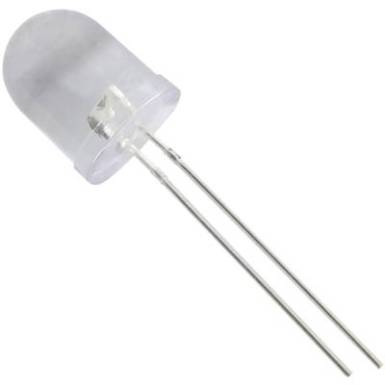 LED, Tru Components, 10 mm, zöld 1200 mcd LED, Tru Components, 10 mm, zöld 1200 mcd
