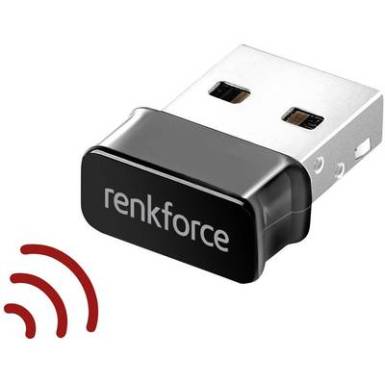 K&eacute;ts&aacute;vos WLAN stick, USB 2.0, 1,2 Gbit/s, Renkforce RF-WIFI-AC1200M