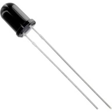 Fotodi&oacute;da 5 mm, fekete, 15/15us, Tru Components