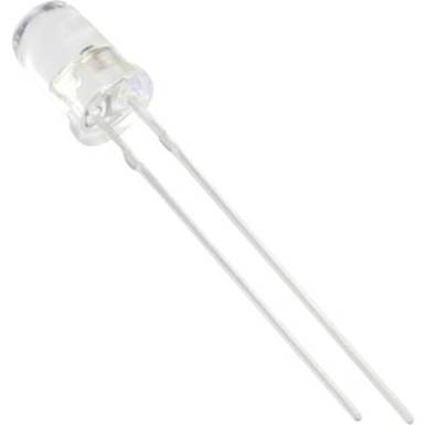 LED 5 mm, villog&oacute;, &aacute;tl&aacute;tsz&oacute; s&aacute;rga 3500 mcd, Tru Components