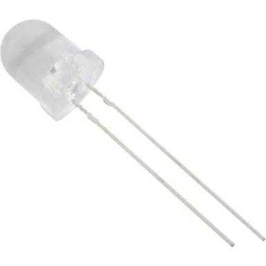 LED 8mm átlátszó fehér 11000mcd LED 8mm átlátszó fehér 11000mcd
