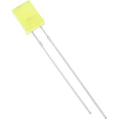 LED dióda, szögletes 2x5mm sárga 225mcd Tru Components LED dióda, szögletes 2x5mm sárga 225mcd Tru Components