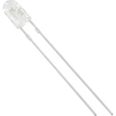 LED 3mm oval átlátszó zöld 2300mcd LED 3mm oval átlátszó zöld 2300mcd