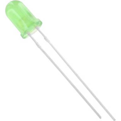 LED 5mm diffus zöld 175mcd LED 5mm diffus zöld 175mcd