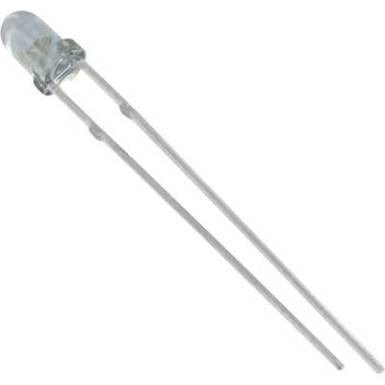 LED 3mm Infrapiros k&eacute;k transparent 4-12mW