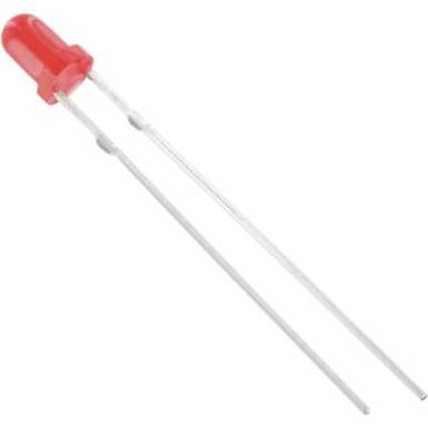 LED 3mm diffus piros 75mcd LED 3mm diffus piros 75mcd