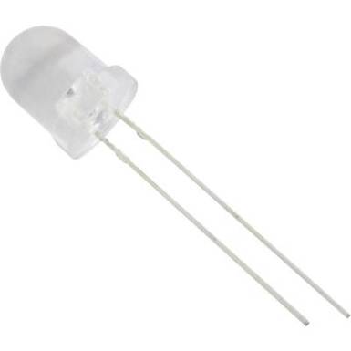 LED 8mm átlátszó zöld 8800mcd LED 8mm átlátszó zöld 8800mcd