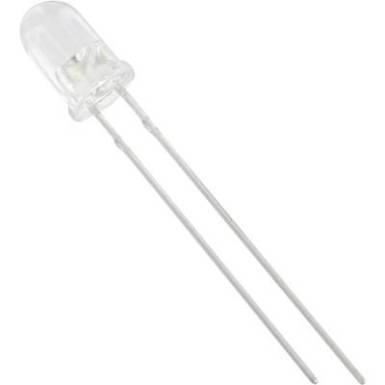 LED 5mm Infrapiros &aacute;tl&aacute;tsz&oacute; 7-20mW/sr