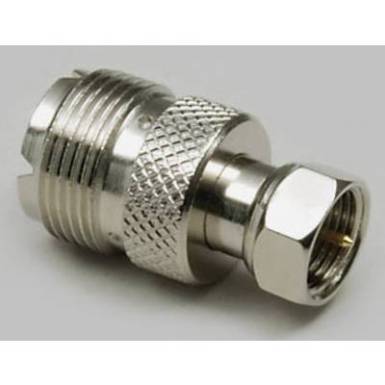 UHF adapter, UHF aljzat - F dugó, Tru Components UHF adapter, UHF aljzat - F dugó, Tru Components