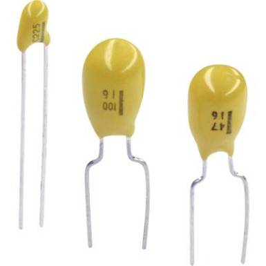 Tantál kondenzátor THT, RM 2,5 mm 22 uF 16 V 20 % (Sz x Ma) 5.5 x 14 mm TANCAP CA42-226M016AB Tantál kondenzátor THT, RM 2,5 mm 22 uF 16 V 20 % (Sz x Ma) 5.5 x 14 mm TANCAP CA42-226M016AB