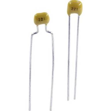 Kerámia kondenzátor THT 100 pF 100 V 5 % (Sz x Ma) 4.2 mm x 25 mm TANCAP CC4-0805N101J101A1 1 db Kerámia kondenzátor THT 100 pF 100 V 5 % (Sz x Ma) 4.2 mm x 25 mm TANCAP CC4-0805N101J101A1 1 db