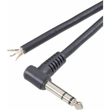 6,3 mm-es jack dug&oacute;s k&aacute;bel, k&ouml;ny&ouml;k, mono, 1,8 m, Tru Components