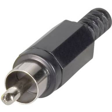 RCA dugó, piros, Tru Components RCA dugó, piros, Tru Components