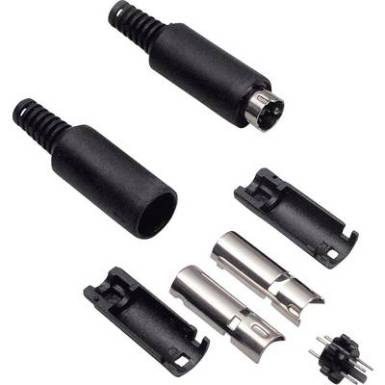 Mini DIN dugó, 8 pól., Tru Components Mini DIN dugó, 8 pól., Tru Components