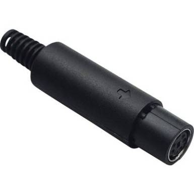 Mini DIN aljzat 6 pól., Tru Components Mini DIN aljzat 6 pól., Tru Components