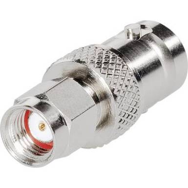 SMA adapter, SMA dugó - BNC aljzat, Tru Components SMA adapter, SMA dugó - BNC aljzat, Tru Components