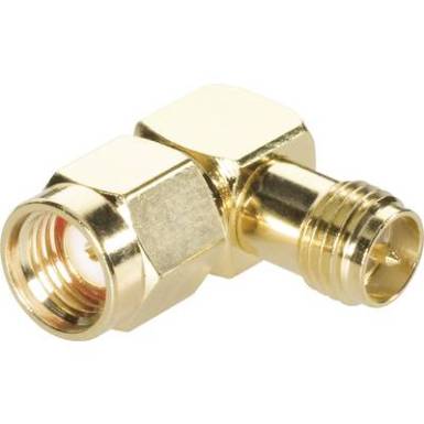 SMA adapter, SMA dugó - SMA aljzat, Tru Components SMA adapter, SMA dugó - SMA aljzat, Tru Components