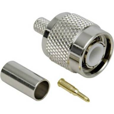 TNC dugó, egyenes, krimpelhető, 50 Ohm, Tru Components 1579406 TNC dugó, egyenes, krimpelhető, 50 Ohm, Tru Components 1579406