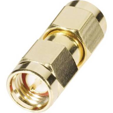 SMA adapter, SMA dugó - SMA dugó, Tru Components SMA adapter, SMA dugó - SMA dugó, Tru Components