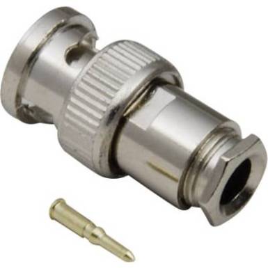 BNC dugó, egyenes, 50 Ohm, Tru Components BNC dugó, egyenes, 50 Ohm, Tru Components
