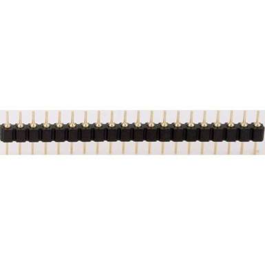 Precíziós csatlakjozó aljzat sor 1x 20 pól., aranyozott, Tru Components 741307 Precíziós csatlakjozó aljzat sor 1x 20 pól., aranyozott, Tru Components 741307