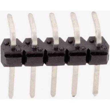 Tűs csatlakoz&oacute;sor 1 x 40 p&oacute;l., k&ouml;ny&ouml;k, aranyozott, Tru Components