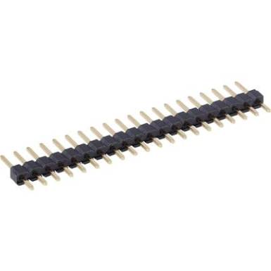 Tűs csatlakozósor 1 X 20 GERADE 2,00mm Tűs csatlakozósor 1 X 20 GERADE 2,00mm