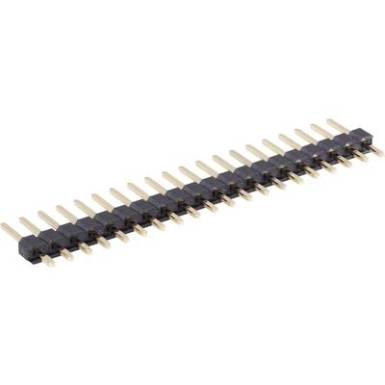 Tűs csatlakozósor 1 X 5 GERADE 2,54mm - Tűs csatlakozósor 1 X 5 GERADE 2,54mm -