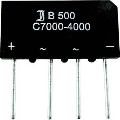 Egyenirányító híd B250C5000A, Tru Components Egyenirányító híd B250C5000A, Tru Components