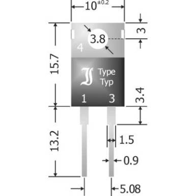 Schottky dióda SBT1040, Tru Components Schottky dióda SBT1040, Tru Components