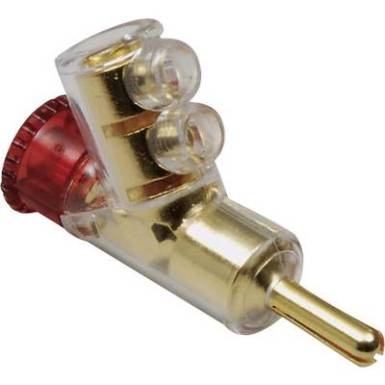 Banándugó Dugó, egyenes Tű átmérő: 4 mm Piros TRU COMPONENTS Banándugó Dugó, egyenes Tű átmérő: 4 mm Piros TRU COMPONENTS