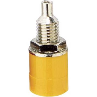 Labor csatlakozóaljzat Tű átmérő: 4 mm Sárga TRU COMPONENTS Labor csatlakozóaljzat Tű átmérő: 4 mm Sárga TRU COMPONENTS