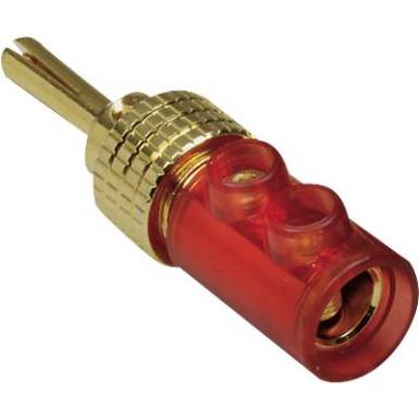 Banándugó Dugó, egyenes Tű átmérő: 4 mm Piros TRU COMPONENTS Banándugó Dugó, egyenes Tű átmérő: 4 mm Piros TRU COMPONENTS