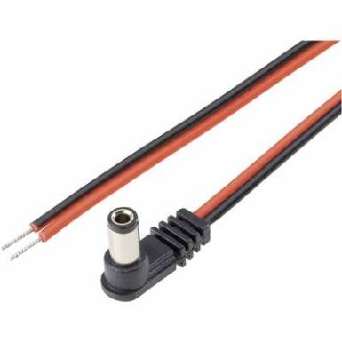 Kisfeszültségű csatlakozóvezeték, dugó - Kábel, nyílt végekkel 5.5 mm TRU COMPONENTS 2 m Kisfeszültségű csatlakozóvezeték, dugó - Kábel, nyílt végekkel 5.5 mm TRU COMPONENTS 2 m