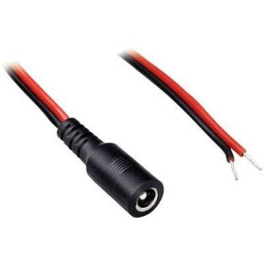 Kisfeszültségű csatlakozóvezeték Kisfeszültségű alj - Nyílt vég5.5 mm5.5 mm2.5 mmTRU COMPONENTS2 m Kisfeszültségű csatlakozóvezeték Kisfeszültségű alj - Nyílt vég5.5 mm5.5 mm2.5 mmTRU COMPONENTS2 m