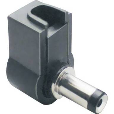 Kisfesz&uuml;lts&eacute;gű csatlakoz&oacute; Dug&oacute;, hajl&iacute;tott 3 mm 1.1 mm TRU COMPONENTS