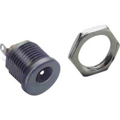 Kisfeszültségű csatlakozó Alj, beépíthető, függőleges 6.3 mm 2.1 mm TRU COMPONENTS Kisfeszültségű csatlakozó Alj, beépíthető, függőleges 6.3 mm 2.1 mm TRU COMPONENTS