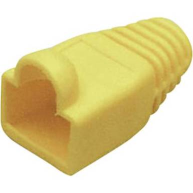 Törésgátló RJ45 csatlakozó dugóhoz, sárga, TRU COMPONENTS 1582531 Törésgátló RJ45 csatlakozó dugóhoz, sárga, TRU COMPONENTS 1582531