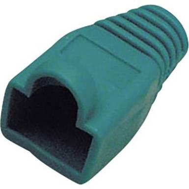 Törésgátló RJ45 csatlakozó dugóhoz, zöld, TRU COMPONENTS 1582603 Törésgátló RJ45 csatlakozó dugóhoz, zöld, TRU COMPONENTS 1582603