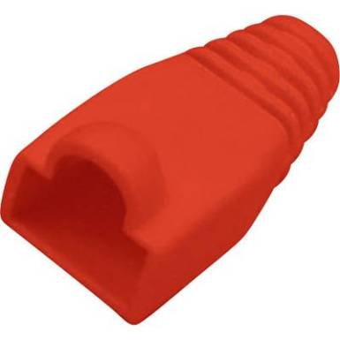 Törésgátló RJ45 csatlakozó dugóhoz, piros, TRU COMPONENTS 1582604 Törésgátló RJ45 csatlakozó dugóhoz, piros, TRU COMPONENTS 1582604