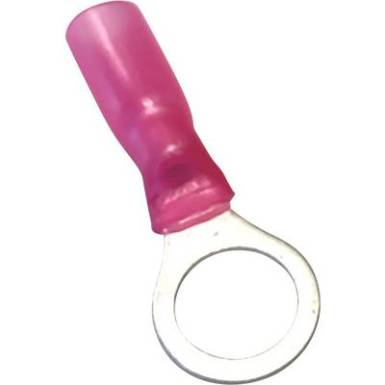 Gyűrűs kábelsaru Zsugorcsővel Keresztmetszet (max.)=1.50 mm? Részlegesen szigetelt Piros TRU COMPONENTS 1582978 Gyűrűs kábelsaru Zsugorcsővel Keresztmetszet (max.)=1.50 mm? Részlegesen szigetelt Piros TRU COMPONENTS 1582978