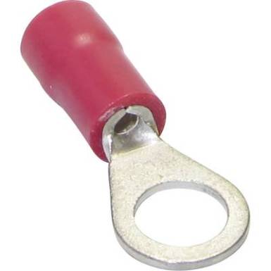 Gyűrűs kábelsaru Keresztmetszet (max.)=1.50 mm? Lyuk átmérő=4.30 mm Részlegesen szigetelt Piros TRU COMPONENTS 1583064 Gyűrűs kábelsaru Keresztmetszet (max.)=1.50 mm? Lyuk átmérő=4.30 mm Részlegesen szigetelt Piros TRU COMPONENTS 1583064