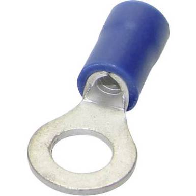 Gyűrűs kábelsaru Keresztmetszet (max.)=2.50 mm? Lyuk átmérő=4.30 mm Részlegesen szigetelt Kék TRU COMPONENTS 1583067 Gyűrűs kábelsaru Keresztmetszet (max.)=2.50 mm? Lyuk átmérő=4.30 mm Részlegesen szigetelt Kék TRU COMPONENTS 1583067