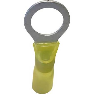 Gyűrűs kábelsaru Zsugorcsővel Keresztmetszet (max.)=6 mm? Részlegesen szigetelt Sárga TRU COMPONENTS 1583114 Gyűrűs kábelsaru Zsugorcsővel Keresztmetszet (max.)=6 mm? Részlegesen szigetelt Sárga TRU COMPONENTS 1583114