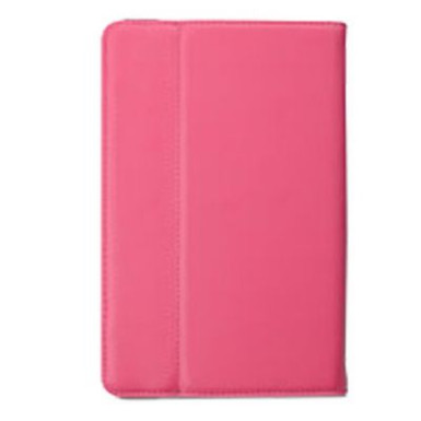 7" Tablet tok rózsaszín, univerzális, kitámasztható