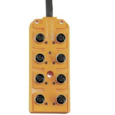 Lumberg Automation ASB 8/LED 5-4-331/5 M 60603 Érzékelő/működtető doboz, passzív M12 elosztó fém menettel 1 db Lumberg Automation ASB 8/LED 5-4-331/5 M 60603 Érzékelő/működtető doboz, passzív M12 elosztó fém menettel 1 db